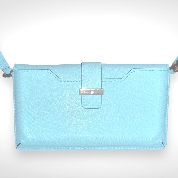 Kate Spade Robin’s Egg Blue Small Crossbody with Phone Holder - Picture 2 of 16